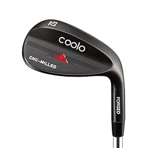 COOLO Graphite Golf Wedges, More Speed/Spin/Consistent, Stop Better on The Green, 48/50/52/54/56/58/60/69/72 Degree, Gap/Approach/Pitching/Sand/Lob Wedge, Men Right Handed.