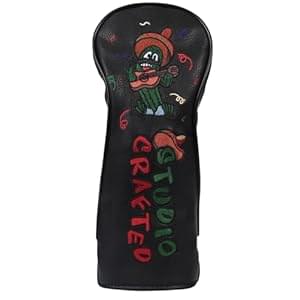 Cinco De Mayo Sombrero Golf Headcover for Driver Fairway Woods Hybrid Rescue Blade & Square Mallet Putter Head Cover