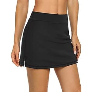 LouKeith Tennis Skirts for Women Golf Athletic Activewear Skorts Mini Summer Workout Running Shorts with Pockets