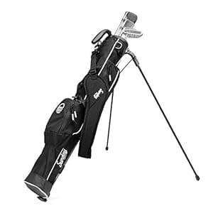 Sunday Golf – Lightweight Sunday Golf Bag with Strap and Stand – Easy to Carry and Durable Pitch n Putt Golf Bag – Golf Stand Bag for The Driving Range, Par 3 and Executive Courses – 31.5 inches Tall…