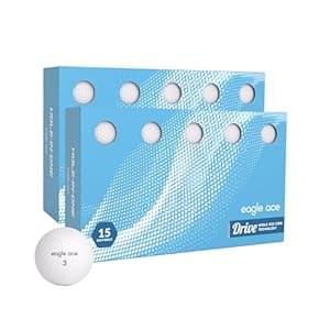 Eagle Ace™️ Drive Golf Balls-2 Layers-Maximum Distance,Optimal Spin Control (24 Pack