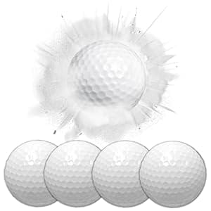 Prank Golf Balls, Golf Balls,Trick Balls, Exploding Balls, Gag Gifts, Funny Golf Accessories, Golf Bag Accessories, Fun, Men and Women, Exploding Golf Ball 4/BX