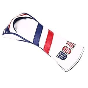 USA Stars and Stripes Golf Hybrid Head Covers with Interchangeable Number Tags Golf Builder