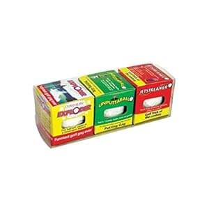 Triple Trouble Three Different Trick Golf Balls