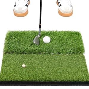Premium Golf Hitting Mat, 10mm Foam Padding with Rubber Backing Golf Mat, Golf Practice Mat for Indoor and Outdoor Training